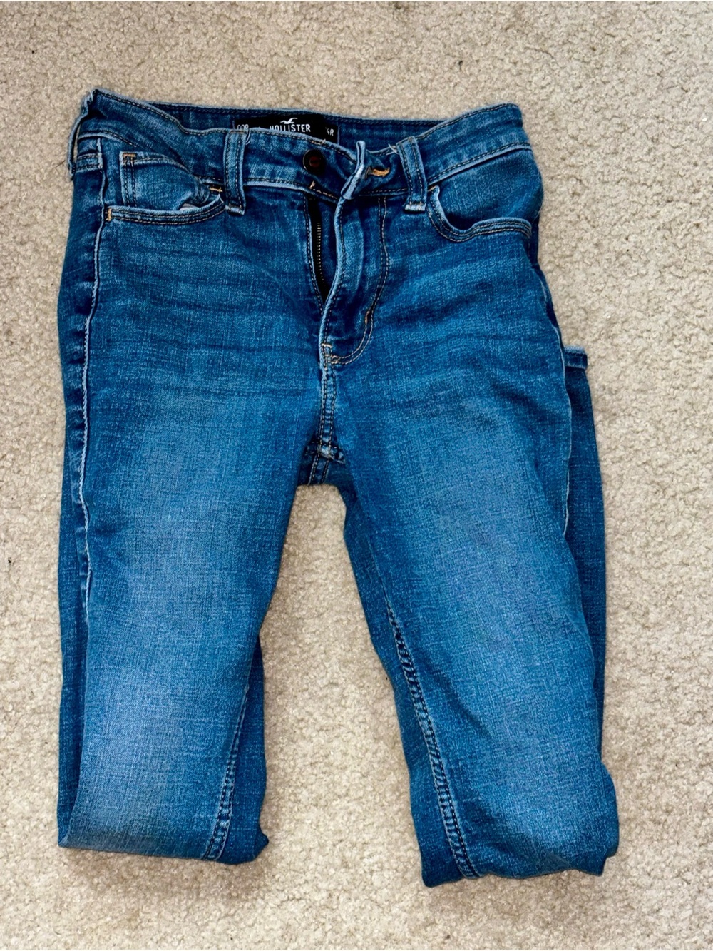 Hollister Women's Blue Skinny Jeans